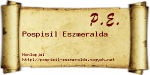 Pospisil Eszmeralda névjegykártya
